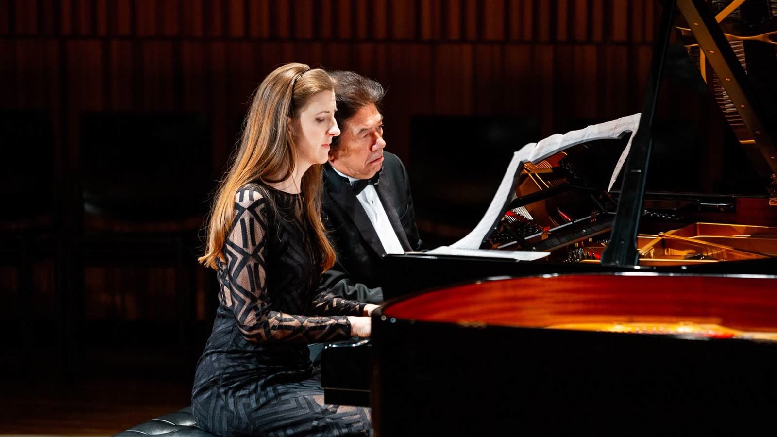 Dúo Petrof en el Conservatorio de Praga
